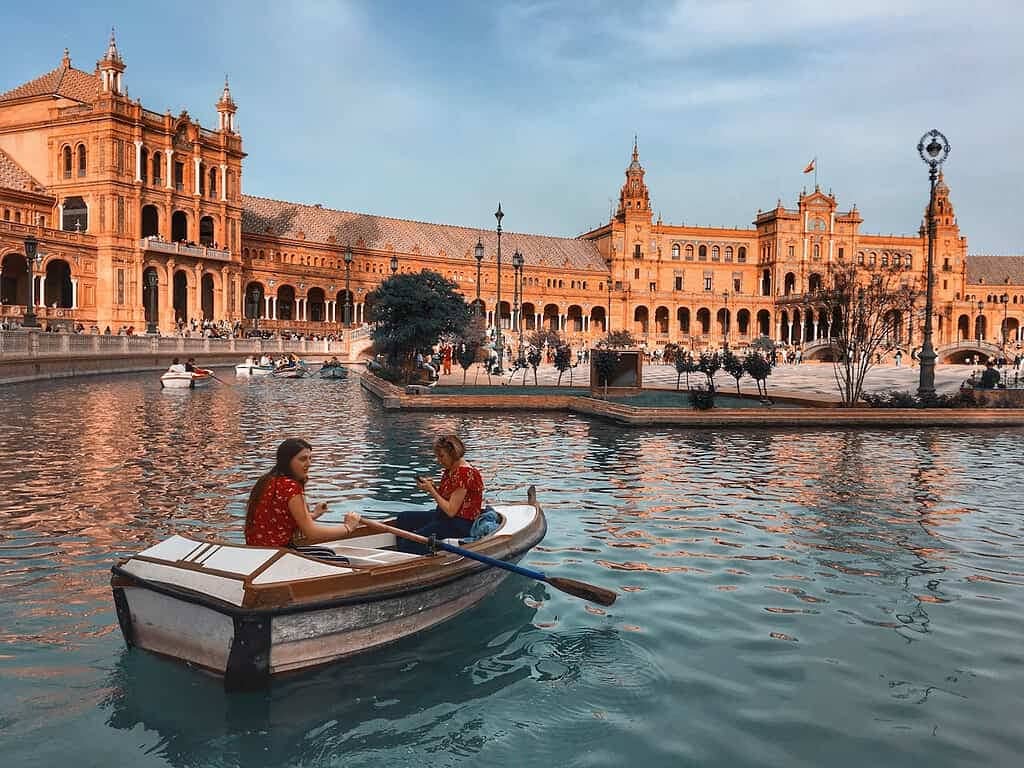 Can Seville be a day trip from Madrid? Plaza de España, inSeville, Spain