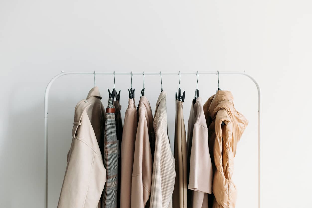 Simplified and stylish travel capsule wardrobe for versatile packing
