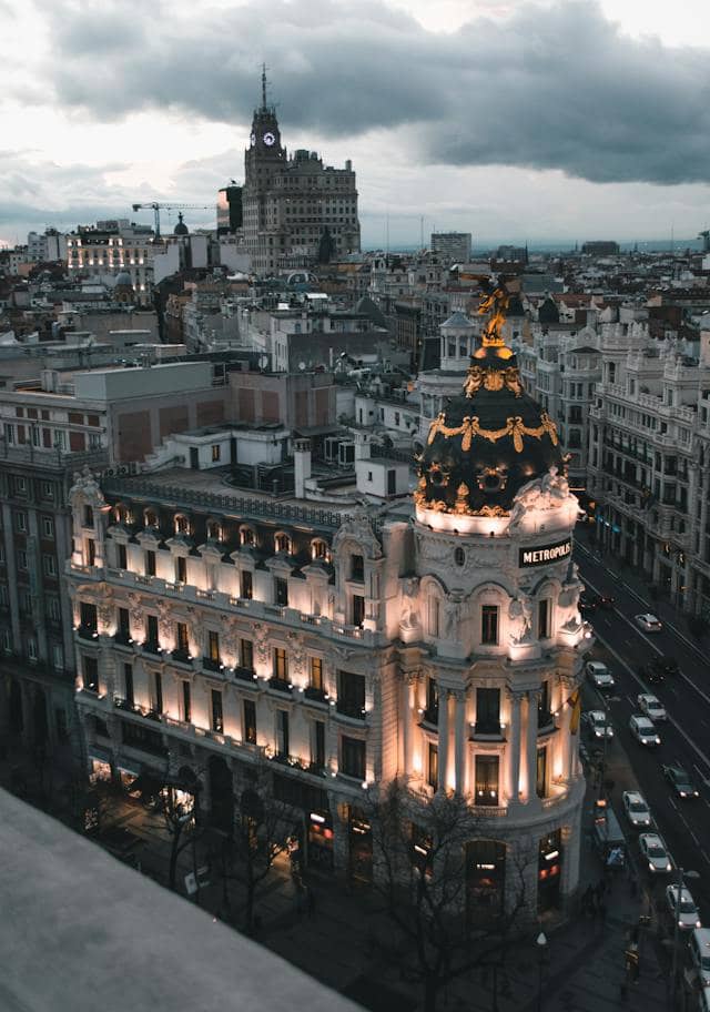 Madrid city center - Schweppes building 10 miles from the top 3 airport hotels in Madrid, Spain. 